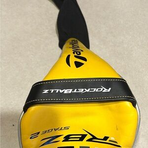 TaylorMade Yellow and Black  Headcover